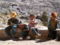Children in a remote village