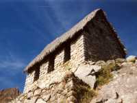 Guardhouse in Machu Picchu
